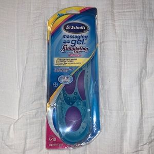 Dr.Scholl’s massaging gel stimulating step